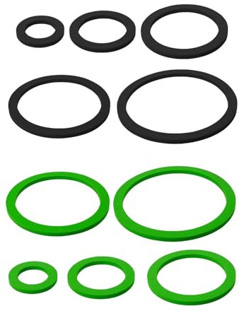 10 anillos de alimentación para acuario, ligeros, redondos, flotantes, para plantas, color verde y negro