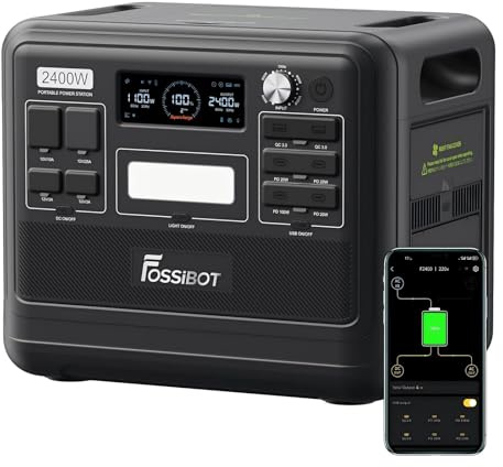 FOSSiBOT Una lavadora de gran capacidad y tamaño completo, F1900 pr ,para el hogar