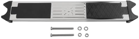 Serenophile Stainless Steel Pool Ladder Steps for Above-Ground and In-Ground Swimming Pools – 50 x 7.5 x 2.5 cm Non-Slip Pedals Replacement (304 Grade)