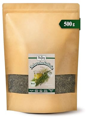Biojoy Thé de Prêle BIO (500 g), coupé et séché, Prêle des Champs (Equisetum arvense)