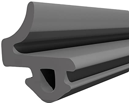 DQ-PP Fensterdichtung – Schwarz – 25 m – S-835X – Für VEKA PVC Fenster – Gummidichtug Dichtband – Kunststofffensterdichtungen – Profildichtung Türdichtung