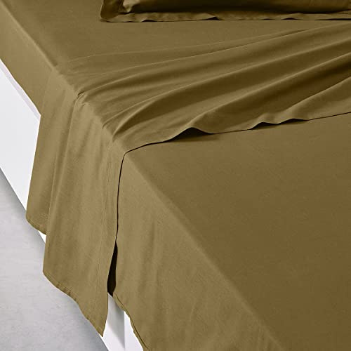 TODAY Essential Bettlaken für Doppelbett, 240 x 300 cm, Baumwolle, einfarbig