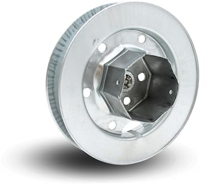 DOJA Barcelona Metal Belt Pulley Disc with Pins for Blinds Diameter 180 mm x 60 mm Roller Shutter Belt 22 mm Pin 12 Metal Disc with Metal Pins Roller Shutter Repair Kit Belt Winder Accessories