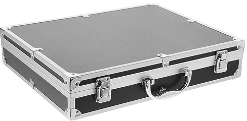 HYTROVE Maletín De Aluminio Aleación De Herramientas Multifuncional Caja De Almacenamiento Para y Cosméticos Para Hogar Taller y Viajes