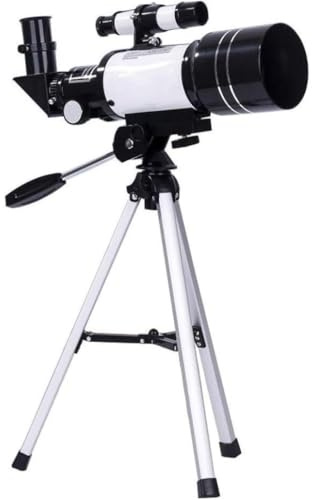 Teleskop Observera Måne Teleskop Astronomical Refractor Med Stativ Nybörjarteleskop 2 Okular Fågelskådning