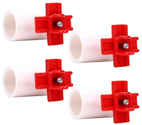 Qcwwy Forniture per Allevamento di Pollame Kit di Capezzoli con Raccordi a T Guarnizioni e Nastro di Tenuta per di Irrigazione Automatico per Pollame Capezzoli in Plastica a Tenuta Stagna per Polli