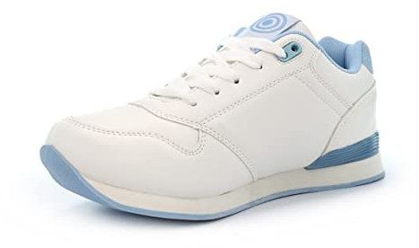 Ladies Lawn Bowling Shoes Womens Lawn Bowl Shoes Ladies Bowling Shoes Womens Bowling Shoes Lace Up Ladies Bowls Trainers White 4 UK