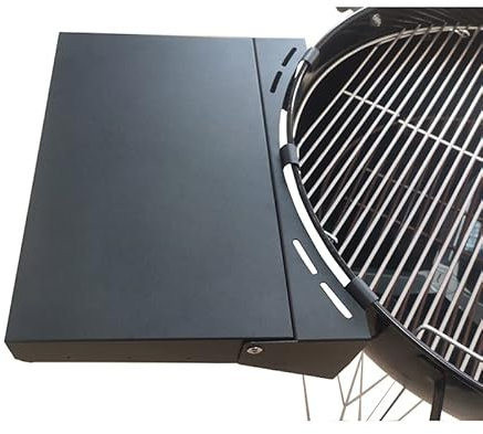 BBQNovation Table d'appoint amovible et pliable pour barbecues sphériques de 57 cm, 100 % compatible avec la plupart des barbecues sphériques Weber