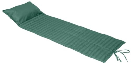 Hespéride - Coussin de transat Enroulable adiya Vert Jade 180x60cm en Polyester