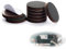 10 PCS Antirutsch Pads, 50mm Rutschhemmer für Möbel, Antirutsch Gummi Selbstklebend gummifüße selbstklebend filzgleiter für stühle Möbelmatte Rutschhemmer Anti-rutsch Gummi Antirutschpads
