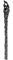 Spazierstock Hexenstab – magischer Stab in Holzoptik, mystisches Hexen- & Druiden-Accessoire 95 cm