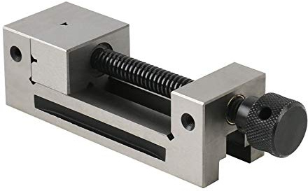 Ryanong Mini étau d'établi robuste de 5,1 cm - Haute précision HRC48-52 - Pince de serrage CNC - Pour fraiseuse et perceuse - Pièces de presse