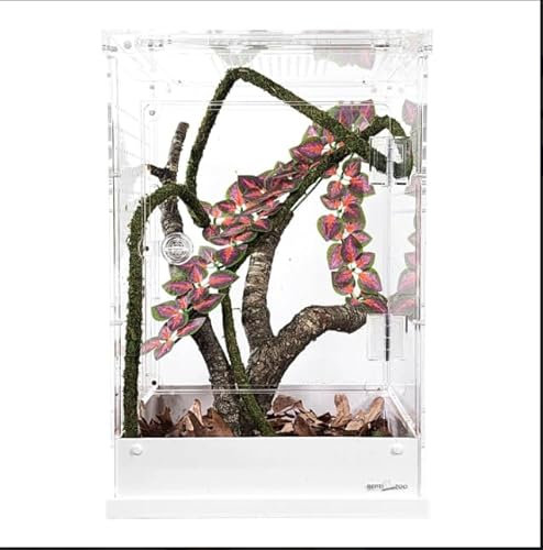 REPTI ZOO Knock-Down Acryl HOCHterrarium (Brutterrarium) 30,5x30,5x45cm - weiß (PACR09)