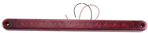 Doxiuyo Feu Stop 12 LED 12 V Barre de Lampe de Frein Camion Remorque Camion Bus Feux D'Identification de Freinage Remplacement