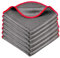 Meridiana® 6 Pezzi Panni in Microfibra di Carbonio 50x40 CM 400GSM per Pulizia Vetri, Auto, Cucina - Assorbenti Senza Tracce
