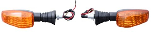 aVDB-moto Pareja Intermitentes Delanteros Compatible con SUZUKI GSXR 1000 GSX-R 2003-2004, GSXR 600 GSX-R 2004-2005, GSXR 750 GSX-R 2004-2005 (Naranja)