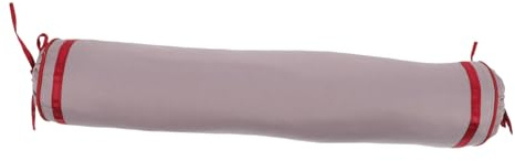 SWOOMEY Funda De Almohada Cilíndrica Lavable para Almohada Cervical De Suave Protector para Cojín De Cuello Funda para Reposacabezas De Coche Color Púrpura Uso Versátil Sofá y Sala