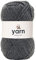 KORBOND DK Grey Yarn - 100g Acrylic Wool - Lightweight, Hypoallergenic & Durable Double Knit Crochet Yarn Knitting Wool (290m Total)