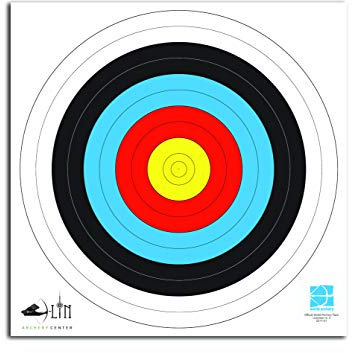 WA Papier-Scheibenauflagen (ø 60cm / 15 Blatt) inkl.Aufkleber est-bogensport