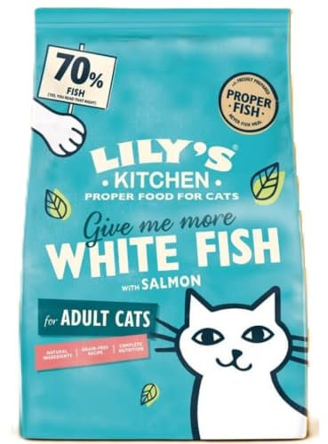 Lily's Kitchen Adult Fabulous Fish and Healthy Herbs Dry Complete Cat Food, 800g