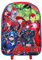 TDL Boys Kids Avengers Standard Folding Trolley Hand Luggage Bag Backpack for School Travel Holidays