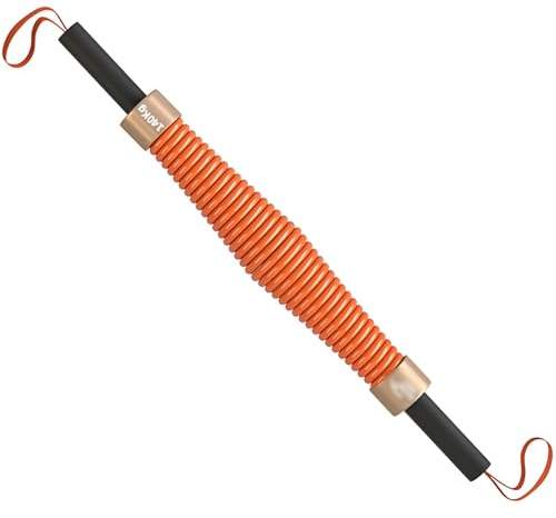 CHEKZ Power Twister, 140kg Biegehantel Biegsame Flexible Feder-Hantel Expander für Schulter-, Arm- und Brustübungen, Oberkörpertraining Unterarmtrainer
