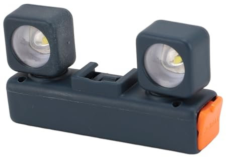 Pyhodi Lampe de Pistolet à Peinture en Aérosol, Lumière de Remplissage Universelle pour Pistolet à Peinture Automobile avec 2 Couleurs et 2 Luminosités, Système D'éclairage de Pistolet