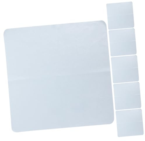 SEWACC 6pièces Lot de Chiffons pour Nettoyage Lunettes Microfibre Chiffons Essuyage pour Lentilles Et Bijoux