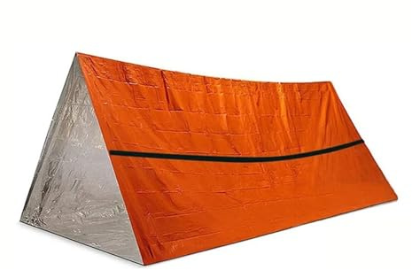1pcs Emergency Sleeping Bag Lightweight Waterproof Outdoor First Aid Kit Hiking Camping(Tents 240x150cm)