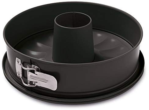 Guardini, Moule à charnière avec 2 fonds Ø 26 cm, Fond anti-goutte, Acier avec revêtement antiadhésif, Noir, Fabriqué en Italie, Ligne Gardenia