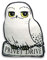 Harry Potter Hedwig Unisex Kissen weiß 100% Polyester Fan-Merch, Filme, Hedwig