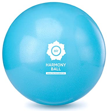 Harmony Ball air - Gymnastique/Pilates/Yoga Balle - sans phtalates - Aqua Bleu (Aquableu, 23 cm)