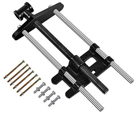 Vorderzange für Hobelbank Holzschraubstock Schraubstock für Tischlerarbeiten Tischlerschraubstock 266mm 10,5 Zoll Schraubstock aus Metall für Holzbearbeitungsarbeiten für Maschinenbau und Schweißen