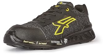 U-POWER | Scarpe Antinfortunistiche Basse Frank S ESD S1PS FO SR, Puntale Alluminio, Sottopiede Antiforo, Ultra Leggere