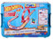 Hot Wheels Trackset, Trackset im Feuer-Design mit einem Hot Wheels Fahrzeug, 16 Track- und Stuntkomponenten in stapelbarer Spielzeug-Aufbewahrungsbox, HMC04