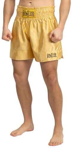 Benlee Thaibox-byxor för män, unika, thailändska guld, XXXL