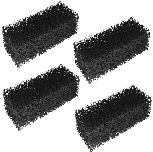 cyclingcolors 4x Spugna filtrante biologica con carbone attivo schiuma acqua compatibile con Tetra IN CF 400/600 Plus