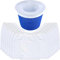 parallelower 20 Pièce Chaussettes de Skimmer de Piscine Filtre Skimmer Piscine Nylon pour Filtrer Feuilles Poils Impuretés (Blanc)