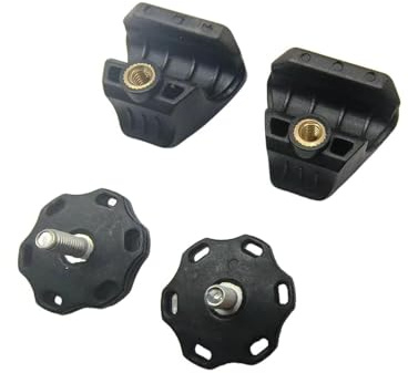 Perfeclan Football Visier Clips Hardware Praktische Befestigungen Praktisch für Football Helme Verbinden Clips Ersatz Schrauben