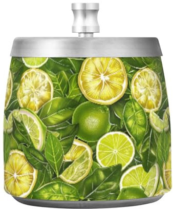 Posacenere verde con coperchio, in acciaio inox, senza fumo, inodore, antivento, per patio, casa, ufficio, tavolo all'aperto