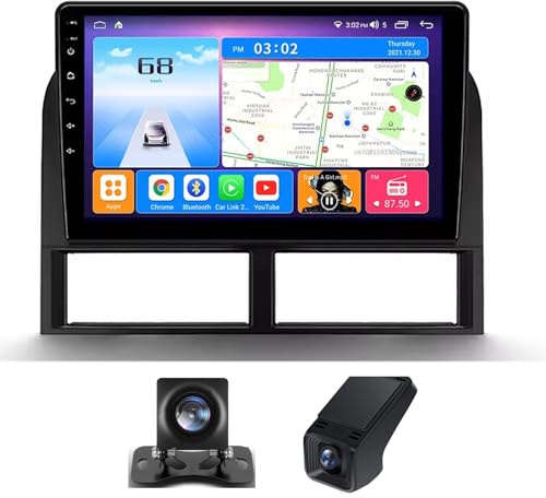 Generic 9 Tum Bilradio Rattreglage för JJeep Grand Cherokee II WJ 1998-2004 Android 13 CarPlay Android Auto DSP FM RDS DAB+ 4G+Wi-Fi Bluetooth 5.0 GPS Bilnavigering Backkamera+DVR Intelligent röstst
