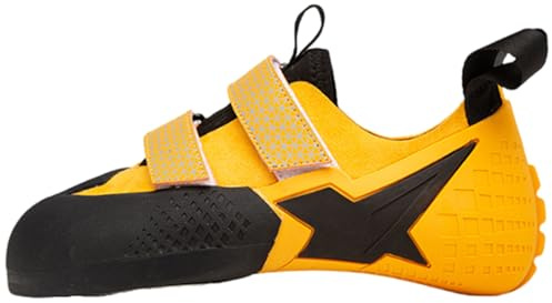 Yummsion Scarpe Arrampicata Principianti,Scarpette Arrampicata Indoor,Scarpette Arrampicata Antiscivolo,Scarpe Ginnastica Bouldering,Scarpette Arrampicata compatte,Leggere,per Indoor E Outdoor