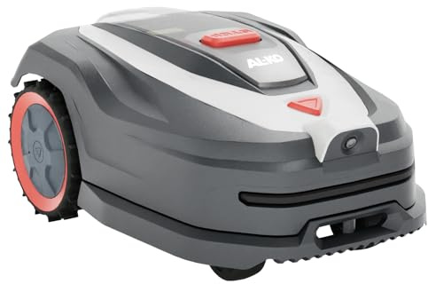 AL-KO Robot tosaerba Robolinho 500 VISION, larghezza di taglio 20 cm, batteria agli ioni di litio 18 V/2,5 AH, falciatura basata su fotocamera, senza fili per superfici fino a 500 m²