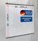 MyMaxxi | Deckenhänger Spuckschutz Folie 130x90cm mit Alu-Klemmschiene | Schutz Wand hängend | Spritzschutz | Abtrennwand | Ladentheke | Spuckschutz Deckenhänger