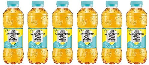 6X San Benedetto The Deteinato al gusto di Limone con Infuso di Thè 500ml [6 Bottiglie] - Drink Summer 2023