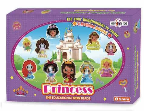 Lot cadeau de perles à repasser Midi (princesse)