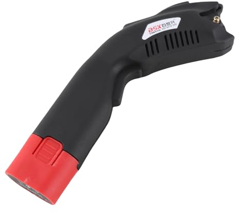 FTVOGUE Coupe-Tissu électrique 4.2V, Machine de Découpe de Tissu Portative à Moteur à Grande Vitesse pour Couper Le Cuir, l'éponge et Le Tapis (2 Batteries 5000mAh)
