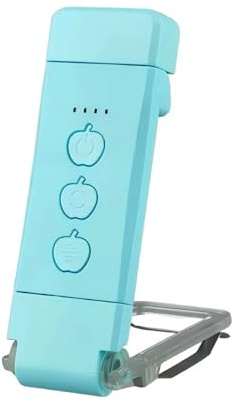 Ziyonix Luce per Lettura Libri a Letto, 9 LED Luce Lampada da Lettura per Libro Ricaricabile USB con Clip, 3 Temperatura Colori e 5 Luminosità, perfetta per Amanti dei Libri (Azul)