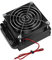 ASHATA LED 80MM Raffreddamento ad Acqua per CPU,Heat Row Radiatore con Ventola per PC con Scarico dell'Acqua della Ventola Dritto 8 Tubi