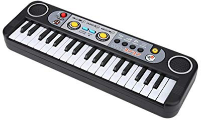 EBTOOLS pour synthetiseur pour Piano Enfant Plus Micro pour Instrument de Musique pour Enfant Piano électronique, Instruments de Musique pour Enfants avec Microphone et Clavier numérique à 37 Touches